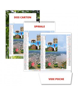 CALENDRIER BLOC ILLUSTRÉ 6...