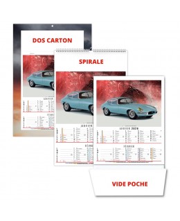 CALENDRIER BLOC ILLUSTRÉ 6...